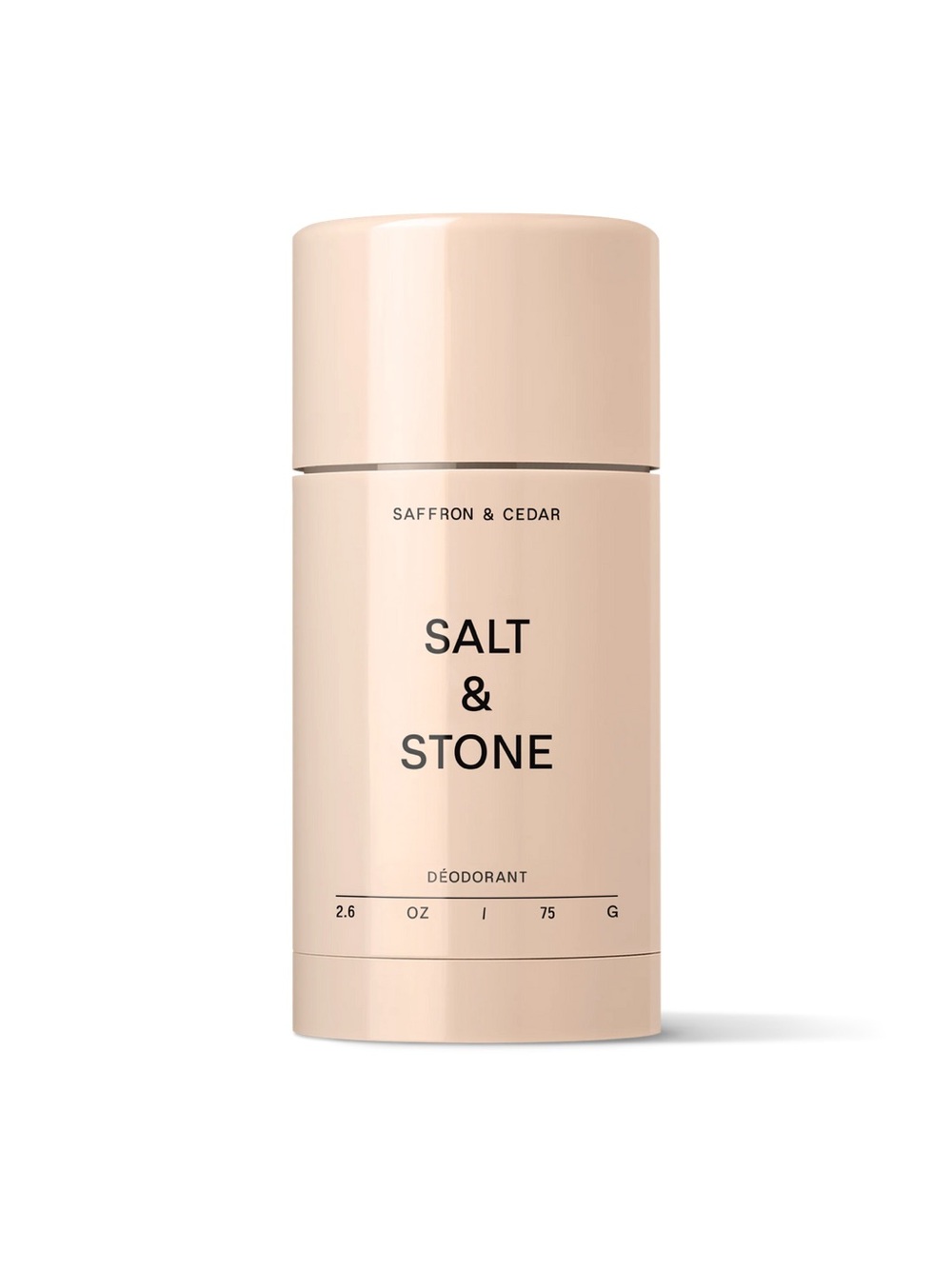 Salt & Stone Saffron & Cedar Deodorant — Nude